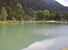 laghetto salmerino alpino val rendeva