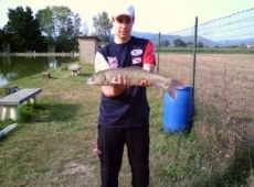 Amur 2,56 kg pescato a Prato